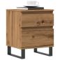 Preview: ARDEBO.de - Nachttisch Artisan-Eiche 40x35x50 cm Holzwerkstoff