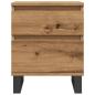 Preview: Nachttisch Artisan-Eiche 40x35x50 cm Holzwerkstoff