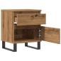 Preview: Nachttisch Artisan-Eiche 40x35x50 cm Holzwerkstoff