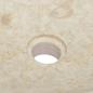 Preview: Waschbecken Creme 50x35x10 cm Marmor