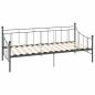 Preview: Tagesbett-Rahmen Grau Metall 90×200 cm