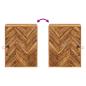 Preview: Badezimmerschrank-Set mit Schubladen 5 pcs Massivholz Mango