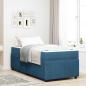 Preview: ARDEBO.de - Bettrahmen Blau 80 x 200 cm Stoff