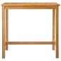 Preview: Bartisch Natur 110 x 60 x 105 cm Massiv-Teak