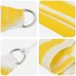 Preview: Sonnensegel 2,5 x 2,5 x 3,5 m HDPE