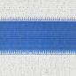Preview: Sonnensegel Blau und Weiß 3,6 x 3,6 x 3,6 m HDPE