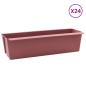 Preview: Blumenboxen für Euro-Paletten 24 stk. Braun 36 x 13,5 x 9,5 cm