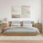 Preview: ARDEBO.de - Nachttische 2 Stk. Artisan-Eiche 40x36x65 cm Holzwerkstoff