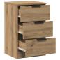Preview: Nachttische 2 Stk. Artisan-Eiche 40x36x65 cm Holzwerkstoff