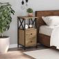Preview: Nachttisch Artisan-Eiche 34x35,5x70 cm Holzwerkstoff