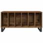Preview: Schallplattenschrank Altholz 100 x 38 x 48 cm Holzwerkstoff