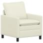 Preview: Sofa Set 2 stk. Creme Stoff