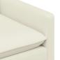 Preview: Sofa Set 2 stk. Creme Stoff
