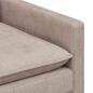 Preview: Sofa Set 2 stk. Beige Polyester