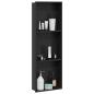 Preview: Duschnische Schwarz 92 x 32 x 10 cm Edelstahl