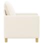 Preview: Sofa Creme 76 x 81 x 87,5 cm Stoff