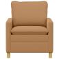 Preview: Sofa Beige 76 x 81 x 87,5 cm Stoff