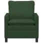 Preview: Sofa Dschungelgrün 76 x 81 x 87,5 cm Stoff