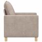 Preview: Sofa Beige 76 x 81 x 87,5 cm Polyester