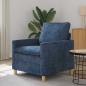 Preview: ARDEBO.de - Sofa Blau 76 x 81 x 87,5 cm Polyester