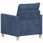 Preview: Sofa Blau 76 x 81 x 87,5 cm Polyester