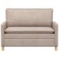 Preview: Sofa Beige 126 x 81 x 87,5 cm Polyester