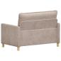Preview: Sofa Beige 126 x 81 x 87,5 cm Polyester