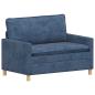 Preview: Sofa Blau 126 x 81 x 87,5 cm Polyester