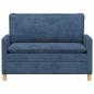 Preview: Sofa Blau 126 x 81 x 87,5 cm Polyester
