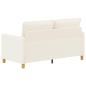 Preview: Sofa Creme 156 x 81 x 87,5 cm Stoff