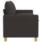 Preview: Sofa Dunkelgrau 156 x 81 x 87,5 cm Stoff