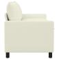 Preview: Sofa Creme 156 x 81 x 87,5 cm Stoff
