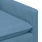 Preview: Sofa Blau 156 x 81 x 87,5 cm Stoff