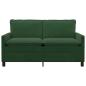 Preview: Sofa Dschungelgrün 156 x 81 x 87,5 cm Stoff