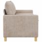 Preview: Sofa Beige 156 x 81 x 87,5 cm Polyester