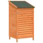Preview: Gartenschuppen Braun 59 x 56 x 113,5 cm Massivholz aus Fichte