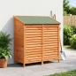 Preview: Gartenschuppen Braun 106 x 56 x 113,5 cm Massivholz aus Fichte