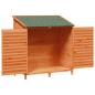 Preview: Gartenschuppen Braun 106 x 56 x 113,5 cm Massivholz aus Fichte
