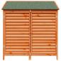 Preview: Gartenschuppen Braun 106 x 56 x 113,5 cm Massivholz aus Fichte