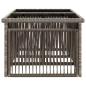Preview: Garten Lifting Up Tisch Grau 100 x 55 x 37 cm