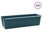 Preview: Blumenboxen für Euro-Paletten 12 Stk. Grün 36 x 13,5 x 9,5 cm