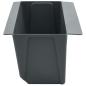 Preview: Blumenboxen für Euro-Paletten 24 stk. Grau 36 x 13,5 x 9,5 cm