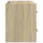 Preview: Waschbeckenunterschrank Altholz-Optik 80x38,5x48 cm