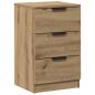 Preview: Nachttisch Artisan-Eiche 40x36x65 cm Holzwerkstoff