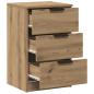 Preview: Nachttisch Artisan-Eiche 40x36x65 cm Holzwerkstoff