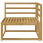 Preview: Outdoor Ecksofa Weiß 83 x 83 x 73 cm