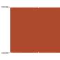 Preview: Senkrechtmarkise Terrakotta 60x1000 cm Oxford-Gewebe