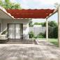 Preview: ARDEBO.de - Senkrechtmarkise Terrakotta 140x800 cm Oxford-Gewebe
