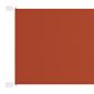 Preview: Senkrechtmarkise Terrakotta 140x800 cm Oxford-Gewebe