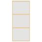 Preview: Schiebetür Golden 90x205 cm Matt ESG-Glas und Aluminium